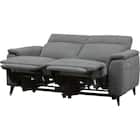 2人掛け 電動リクライニングソファ 布張りタイプ(LB07 DGY) 11枚目画像