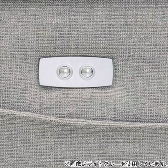 2人掛け 電動リクライニングソファ 布張りタイプ(LB07 DGY) 14枚目画像