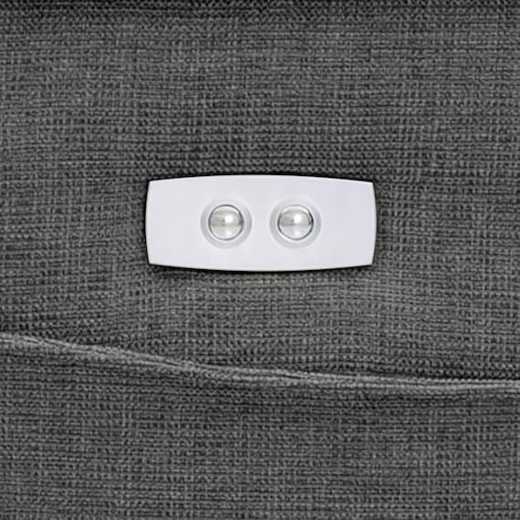 2人掛け 電動リクライニングソファ 布張りタイプ(LB07 DGY) 14枚目画像