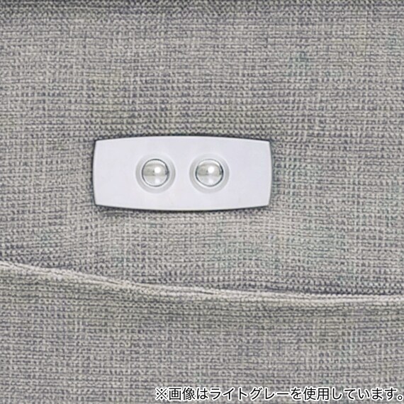 コーナー電動リクライニングソファ 布張りタイプ(LB07 左コーナー DGY) 17枚目画像