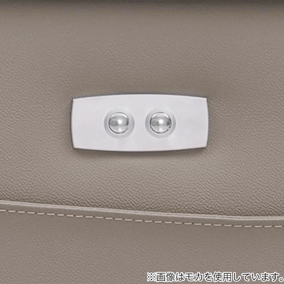 2人掛け 電動リクライニングソファ 本革(一部合成皮革)タイプ(LB07 DBR) 14枚目画像