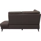 コーナー電動リクライニングソファ 本革(一部合成皮革)タイプ(LB07 左コーナー DBR) 13枚目画像