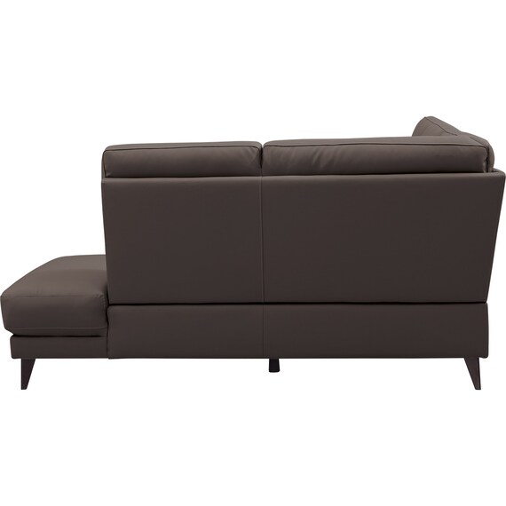 コーナー電動リクライニングソファ 本革(一部合成皮革)タイプ(LB07 左コーナー DBR) 13枚目画像