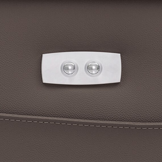 コーナー電動リクライニングソファ 本革(一部合成皮革)タイプ(LB07 左コーナー DBR) 17枚目画像