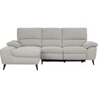 電動カウチソファ 布張りタイプ (LB033-2 右カウチ GY) 5枚目画像