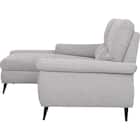 カウチソファ 布張りタイプ (LB033-2 右カウチ GY) 6枚目画像