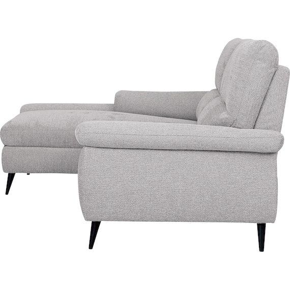 カウチソファ 布張りタイプ (LB033-2 右カウチ GY) 6枚目画像