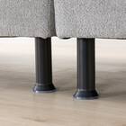 カウチソファ 布張りタイプ (LB033-2 右カウチ GY) 12枚目画像