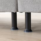 カウチソファ 布張りタイプ (LB033-2 右カウチ GY) 12枚目画像