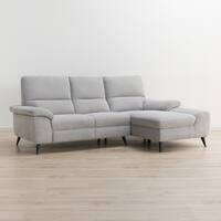 カウチソファ 布張りタイプ (LB033-2 左カウチ GY)