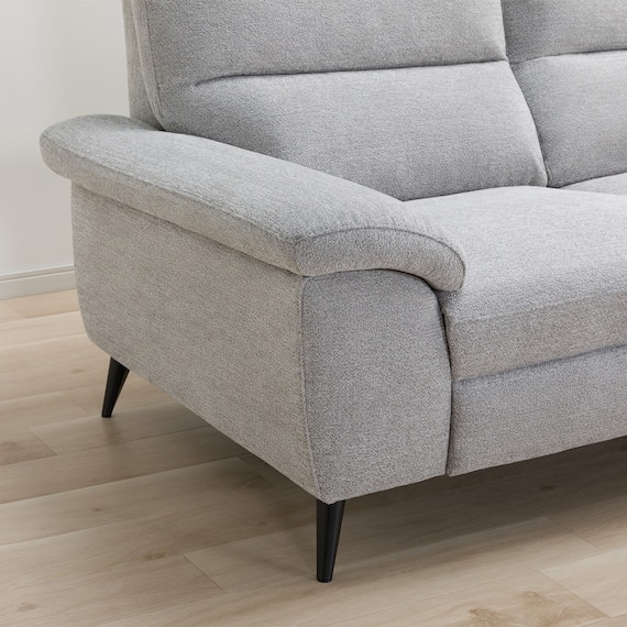 カウチソファ 布張りタイプ (LB033-2 左カウチ GY) 8枚目画像