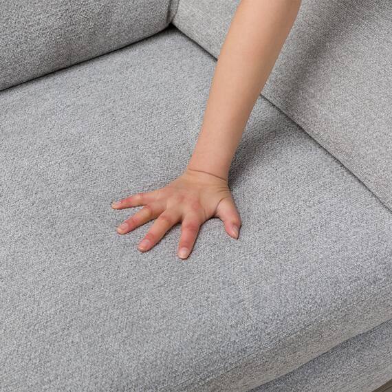 カウチソファ 布張りタイプ (LB033-2 左カウチ GY) 10枚目画像