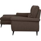 カウチソファ 布張りタイプ (LB033-2 右カウチ DBR) 6枚目画像