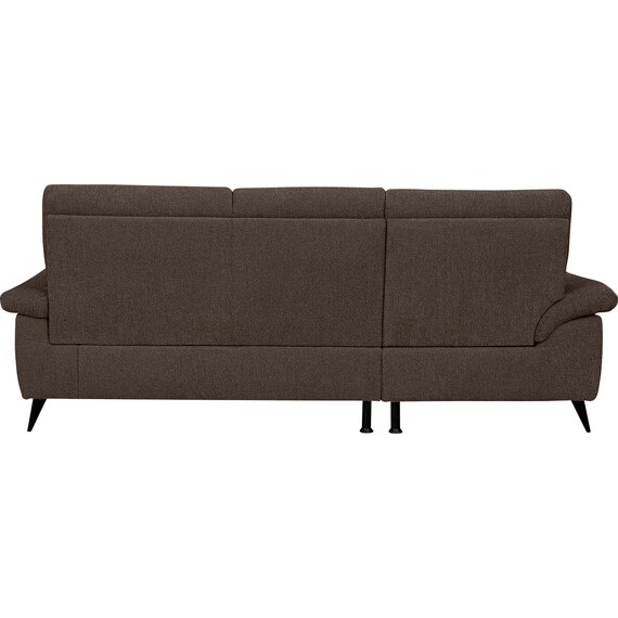 カウチソファ 布張りタイプ (LB033-2 右カウチ DBR) 7枚目画像