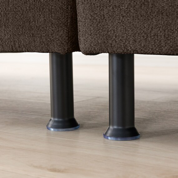 カウチソファ 布張りタイプ (LB033-2 右カウチ DBR) 12枚目画像