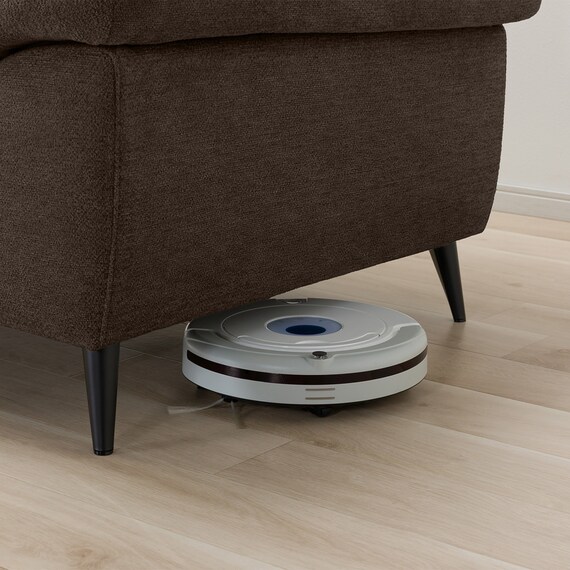 カウチソファ 布張りタイプ (LB033-2 右カウチ DBR) 13枚目画像