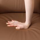 電動パーソナルチェア 本革(一部合成皮革)タイプ (LS03 NW BR) 8枚目画像