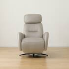 電動パーソナルチェア 本革(一部合成皮革)タイプ (LS03 NW LMO) 3枚目画像