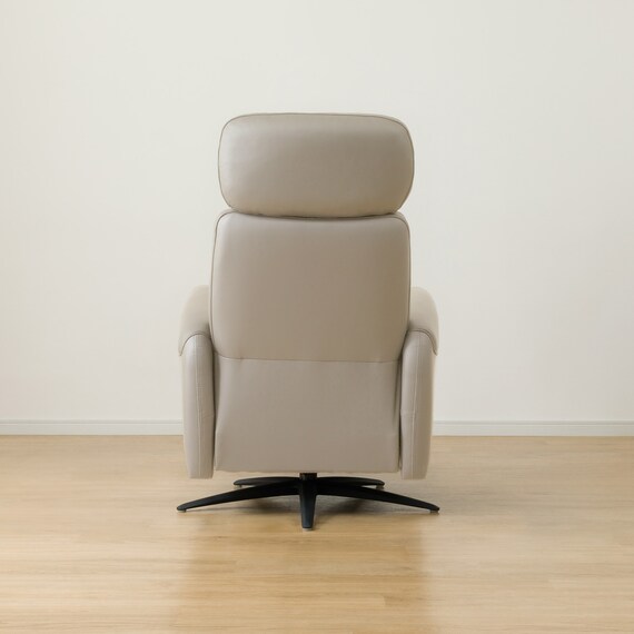 電動パーソナルチェア 本革(一部合成皮革)タイプ (LS03 NW LMO) 6枚目画像