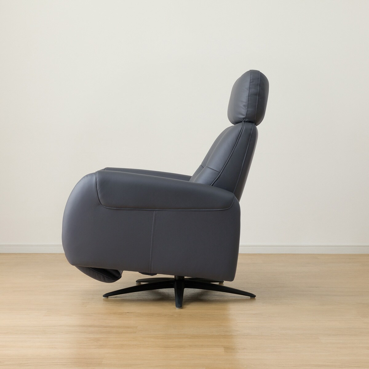 電動パーソナルチェア 本革(一部合成皮革)タイプ (LS03 NW DBL