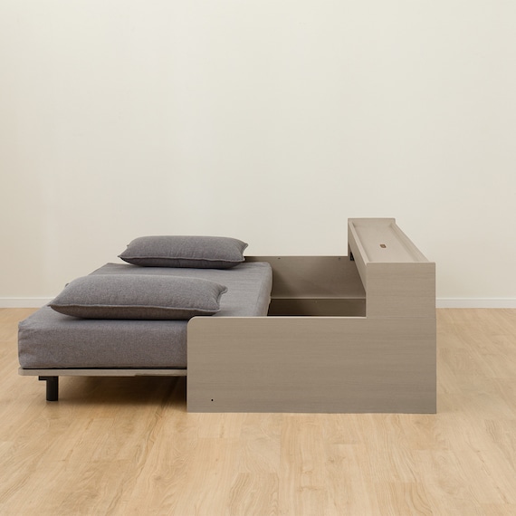 ベッドソファ (B2 MGY/GY) 12枚目画像