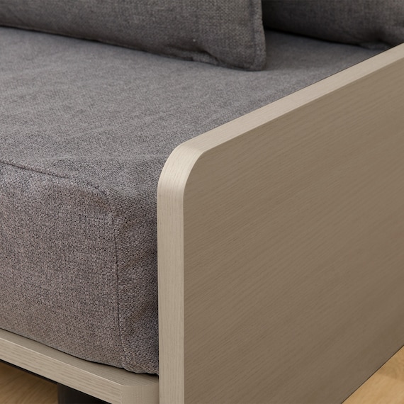 ベッドソファ (B2 MGY/GY) 14枚目画像