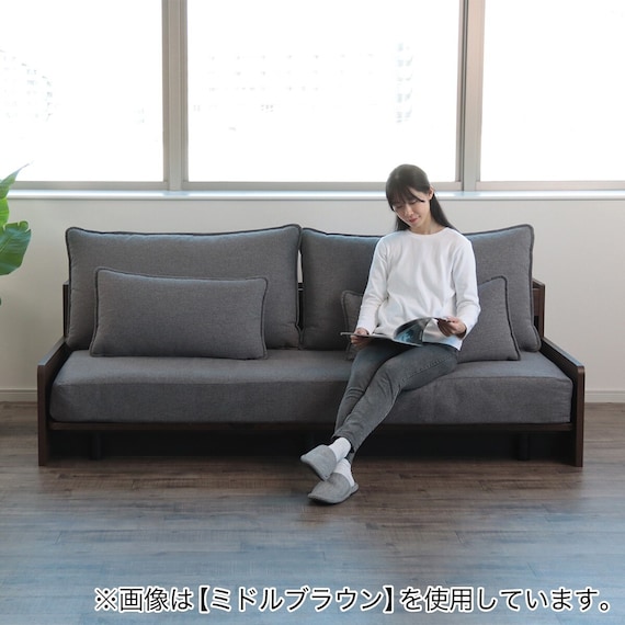 ベッドソファ (B2 MGY/GY) 24枚目画像