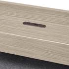 ベッドソファ サイドラック付き (B2 MGY/GY) 12枚目画像