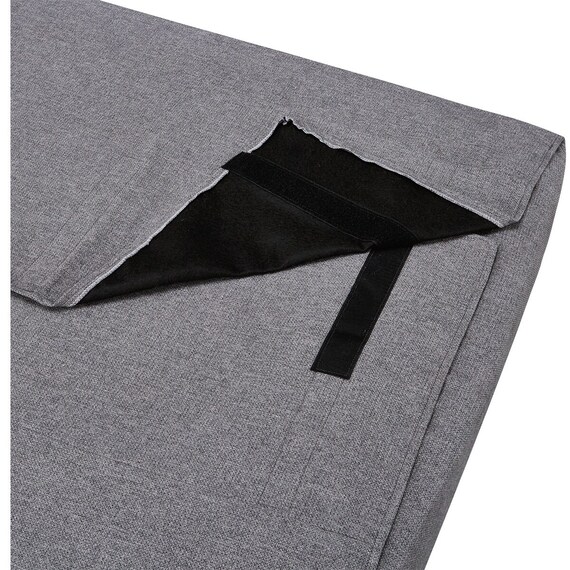 ベッドソファ サイドラック付き (B2 MGY/GY) 14枚目画像