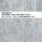 高めのセラミック円形ネストテーブル (幅80cm GY) 3枚目画像