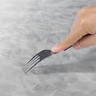 高めのセラミック円形ネストテーブル (幅80cm GY) 4枚目画像
