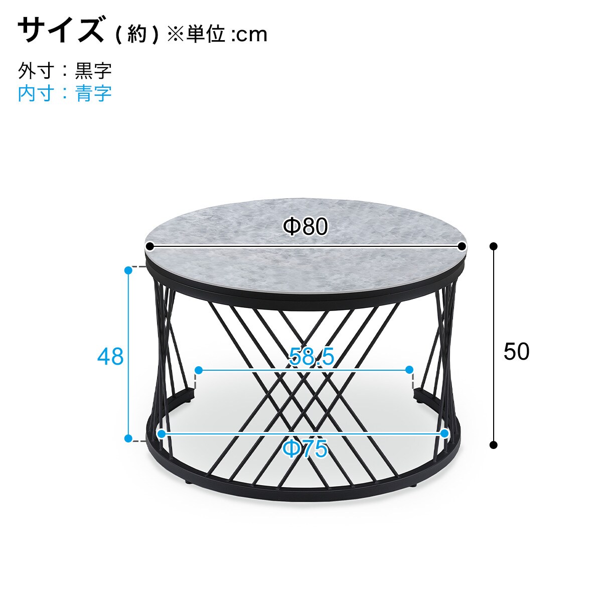 room7 UK ネストテーブル ネストテーブル オーク3 MBR(2個セット) | ニトリネット【公式】 家具