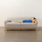 3人掛けソファ 布張りタイプ (IG02 LGY) 8枚目画像