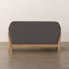 2人掛けソファ 布張りタイプ (IG02 DGY) 8枚目画像