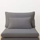 傷・汚れに強い 広い座面のゆったり コーナーソファ + 1人掛けソファ2台セット 布張りタイプ (MS01 コーナー/1P×2 Nシールド MGY) 21枚目画像