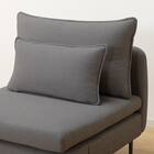 傷・汚れに強い 広い座面のゆったり コーナーソファ + 1人掛けソファ2台セット 布張りタイプ (MS01 コーナー/1P×2 Nシールド MGY) 23枚目画像