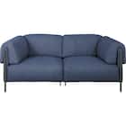 3人掛けソファ 布張りタイプ (HT05 NV) 2枚目画像