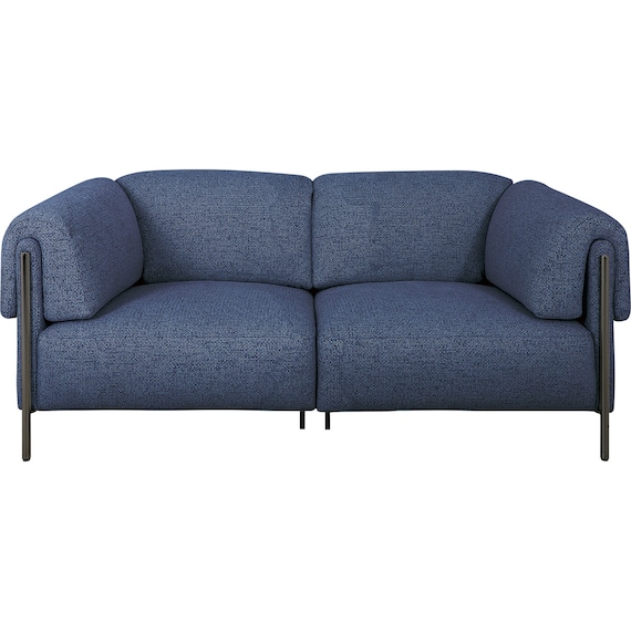 3人掛けソファ 布張りタイプ (HT05 NV) 2枚目画像