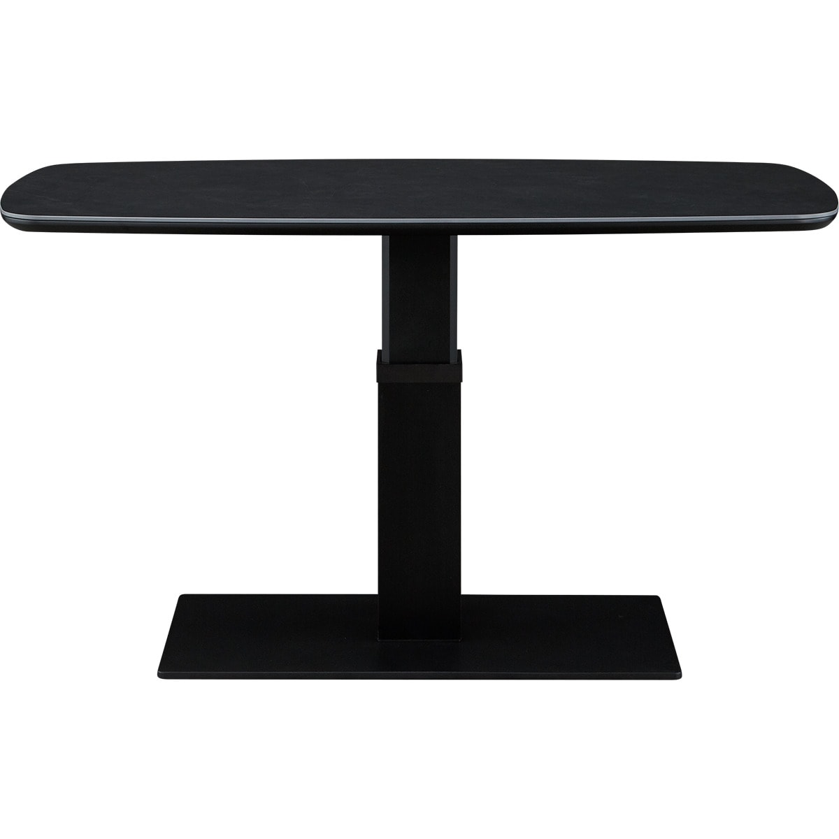 昇降テーブル 楕円形 (TT02-2 120 BK) | ニトリネット【公式】 家具