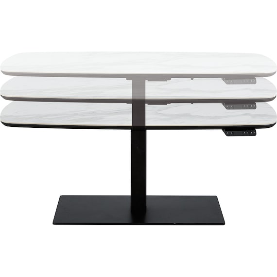 電動昇降テーブル楕円形(TT02-2 120 WH) 12枚目画像