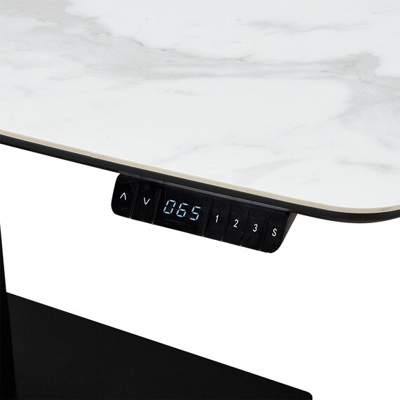 電動昇降テーブル楕円形(TT02-2 120 WH) 14枚目画像