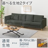 【選べる素材】布張り2人掛けソファ×2セット(CS03 肘なし)
