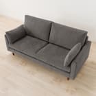 3人掛けソファ 布張りタイプ (CS03 両肘 DGY/木脚MBR) 8枚目画像