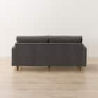 3人掛けソファ 布張りタイプ (CS03 両肘 DGY/木脚MBR) 11枚目画像