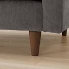 3人掛けソファ 布張りタイプ (CS03 両肘 DGY/木脚MBR) 14枚目画像