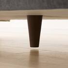 3人掛けソファ 布張りタイプ (CS03 両肘 DGY/木脚MBR) 15枚目画像