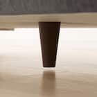 3人掛けソファ 布張りタイプ (CS03 両肘 DGY/木脚MBR) 15枚目画像