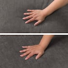 傷・汚れに強い カウチソファ 布張りタイプ (CS03 Nシールド DGY/木脚MBR) 15枚目画像