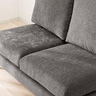 傷・汚れに強い 2人掛けソファ 布張りタイプ (CS03 Nシールド 肘なし DGY/木脚LBR) 11枚目画像