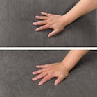 傷・汚れに強い 1人掛けソファ 布張りタイプ (CS03 Nシールド 肘なし DGY/木脚LBR) 12枚目画像